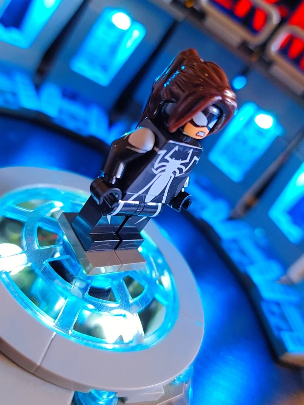 Spiderman Spider Girl Minifigure Lego Compatible